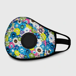 Маска из неопрена Takashi Murakami Улыбающиеся цветы