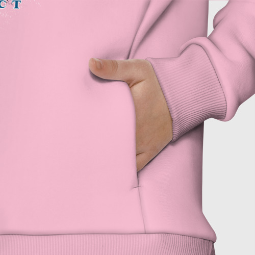 Детское худи Oversize хлопок Диона | Diona Genshin Impact, цвет светло-розовый - фото 8