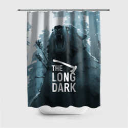 Штора 3D для ванной The Long Dark медведь