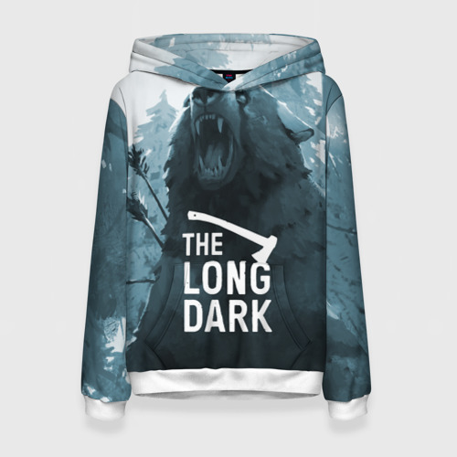 Женская толстовка 3D The Long Dark медведь, цвет 3D печать