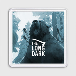 Магнит 55*55 The Long Dark медведь