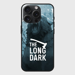 Чехол силиконовый для Apple iPhone 15 Pro матовый The Long Dark медведь