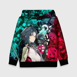 Детская толстовка 3D Genshin Impact, Сяо Геншин Импакт