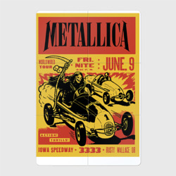 Магнитный плакат 2Х3 Metallica - Iowa speedway playbill