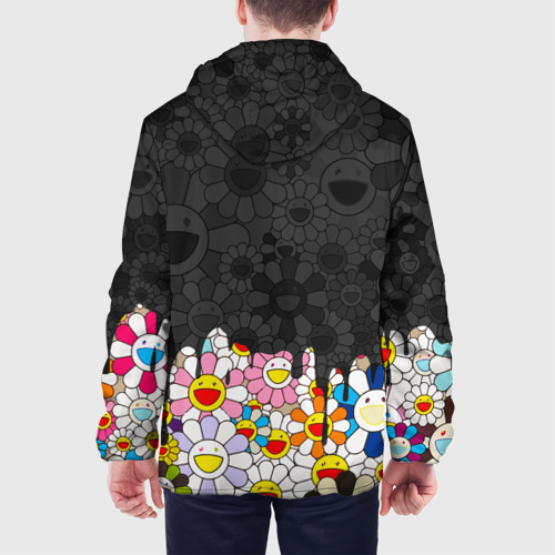 Мужская куртка 3D Murakami Мураками потеки, цвет 3D печать - фото 5