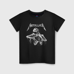 Детская футболка хлопок Metallica - thrash metal!