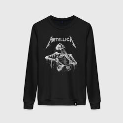 Женский свитшот хлопок Metallica - thrash metal!
