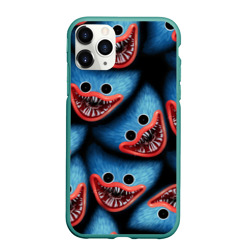 Чехол для iPhone 11 Pro Max матовый Poppy Playtime: лицо Хаги Ваги