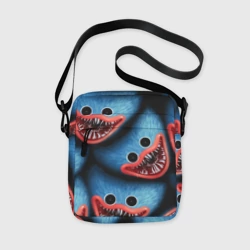Сумка через плечо 3D Poppy Playtime: лицо Хаги Ваги