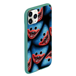 Чехол для iPhone 11 Pro Max матовый Poppy Playtime: лицо Хаги Ваги - фото 2