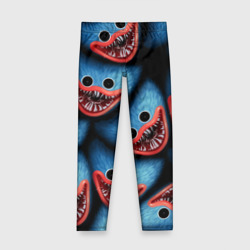 Детские леггинсы 3D Poppy Playtime: лицо Хаги Ваги