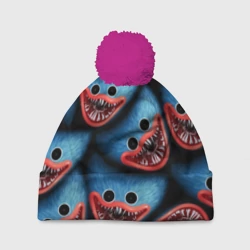 Шапка 3D c помпоном Poppy Playtime: лицо Хаги Ваги