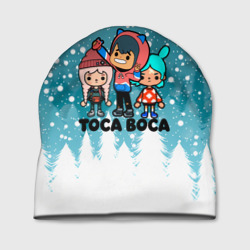 Шапка 3D Новогодний Toca Boca