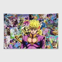 Флаг-баннер JoJo's Bizarre Adventure - Джорно Джованна