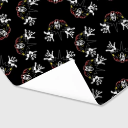 Бумага для упаковки 3D Король и Шут лого паттерн - фото 2