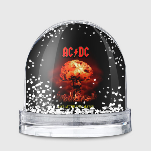 Игрушка Снежный шар Live at the Apocalypse - AC/DC