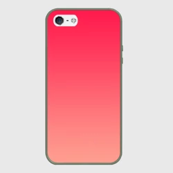 Чехол для iPhone 5/5S матовый Мягкий Градиент