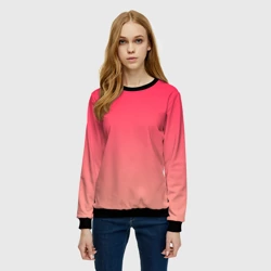 Женский свитшот 3D Мягкий Градиент - фото 2