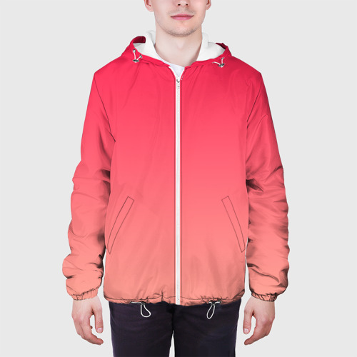 Мужская куртка 3D Мягкий Градиент, цвет 3D печать - фото 4