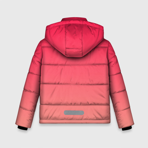 Зимняя куртка для мальчиков 3D Мягкий Градиент, цвет красный - фото 2