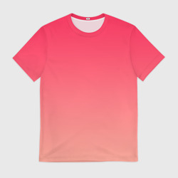 Мужская футболка 3D Мягкий Градиент