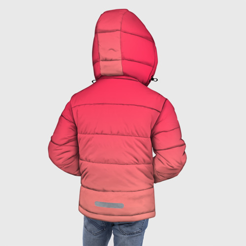 Зимняя куртка для мальчиков 3D Мягкий Градиент, цвет светло-серый - фото 4