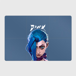 Магнитный плакат 3Х2 Jinx Arcane