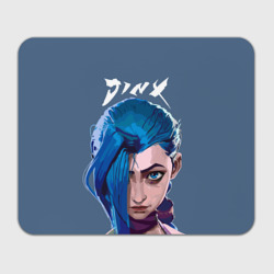 Прямоугольный коврик для мышки Jinx Arcane