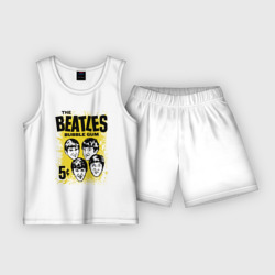 Детская пижама с шортами хлопок The Beatles Bubble gum - joke