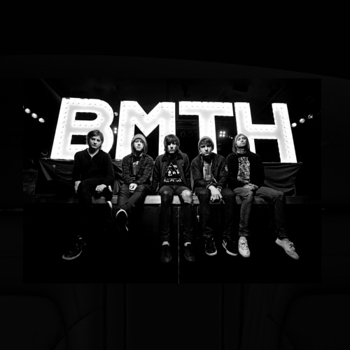 Наклейка на авто - для заднего стекла BMTH Live - фото 5