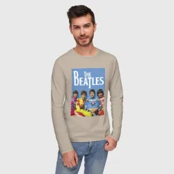 Мужской лонгслив хлопок The Beatles - world legend! - фото 2
