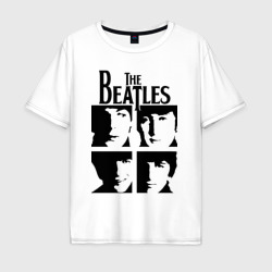 Мужская футболка хлопок Oversize The Beatles - legendary group!