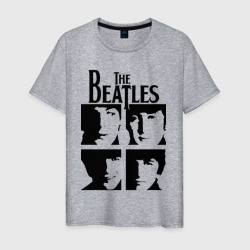 The Beatles - legendary group! – Мужская футболка хлопок с принтом купить со скидкой в -20%