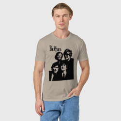 Мужская футболка хлопок Выше них только звёзды - Beatles - фото 2