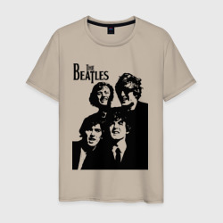 Мужская футболка хлопок Выше них только звёзды - Beatles