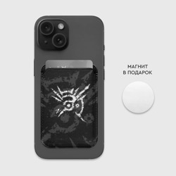 Картхолдер Magsafe магнитный Dishonored Корво Атано метка, клеймо чужого - фото 2