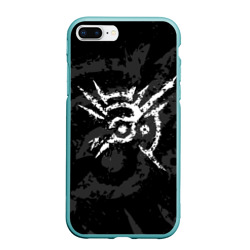 Чехол для iPhone 7Plus/8 Plus матовый Dishonored Корво Атано метка, клеймо чужого