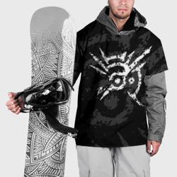 Накидка на куртку 3D Dishonored Корво Атано метка, клеймо чужого