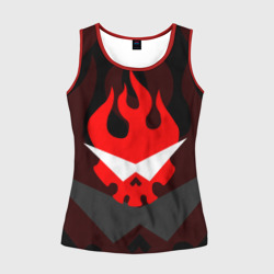 Женская майка 3D Gurren Lagann logo symbol