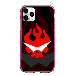 Чехол для iPhone 11 Pro Max матовый Gurren Lagann logo symbol