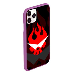 Чехол для iPhone 11 Pro Max матовый Gurren Lagann logo symbol - фото 2