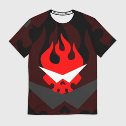 Мужская футболка 3D Gurren Lagann logo symbol