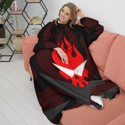 Плед с рукавами Gurren Lagann logo symbol - фото 2