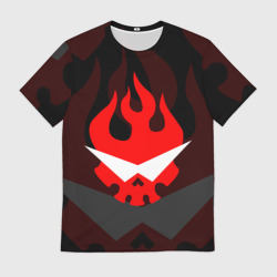 Мужская футболка 3D Gurren Lagann logo symbol