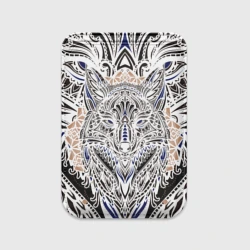 Картхолдер Magsafe магнитный Белая этническа лиса white FOX