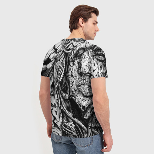 Мужская футболка 3D Трэш, цвет 3D печать - фото 4