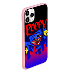 Чехол для iPhone 11 Pro матовый Poppy Playtime Поппи плейтайм Хагги Вагги fire - фото 2