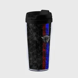 Термокружка-непроливайка Ц спорт клуб арм Москва black theme