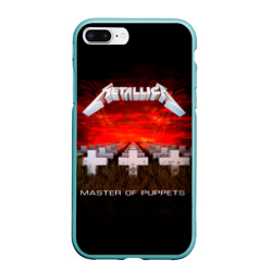 Чехол для iPhone 7Plus/8 Plus матовый Master of Puppets - Metallica