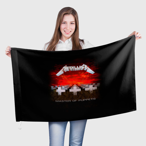 Флаг 3D Master of Puppets - Metallica